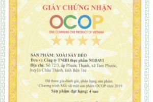 OCOP Xoài sấy dẻo Nodavi